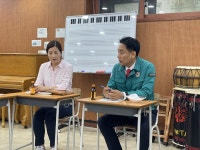 이은주 의원, 화재로 인한 대안학교 학사 위기…새음학교 현장 방문