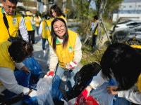 신천지자원봉사단 전주지부, 팔복동 공단 일대 환경정화 실시