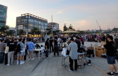 동구 일산해수욕장, 청년 문화의 핫플로 떠오른다