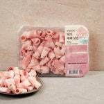 띵굴마켓 [올가] 무항생제 돈육 대용량 대패삼겹살 800g