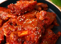 띵굴마켓 [장수한방족발] 매운 양념 미니족