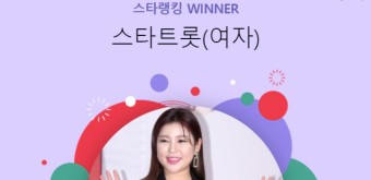 송가인, 스타랭킹 3주 연속 여자 1위 등극 "명불허전 트롯퀸"- 스타뉴스