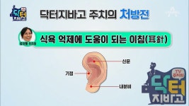 [주치의 처방전] 식욕 조절에 도움을 주는 혈 자리가 있다?! 이침 붙이기! | ZUM TV