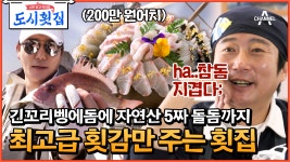 [#도시횟집] 사장님이 미쳤어요(?) 200만 원어치 긴꼬리벵에돔&5짜 돌돔 주는 횟집 #돌돔 #낚시 | ZUM TV