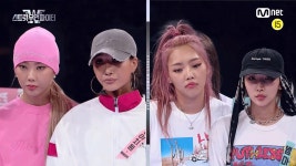 [6회] 쌍둥이처럼 잘 맞는 합! 라치카 에이치원&시미즈 vs 원트 엠마&모아나 @탈락 배틀 4라운드 2:2 배틀 | Mnet 211005 방송 | ZUM TV