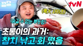 초롱이는 사람을 뜯...지 않고 회를 떴다🎣 비주얼만큼(?) 건전하게 논 범죄도시 초롱이의 새빨간 취미 | 바닷길선발대 | ZUM TV