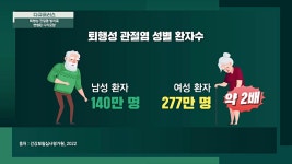 일상의 파괴자💥 중년 여성에게 더 취약한 퇴행성 관절염 | JTBC 240128 방송 | ZUM TV