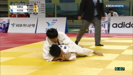 남자 대학부 및 동아리부 5인조 단체전 결승 - 최종남(예산군유도회유도장) VS 이규정(선인유도관A) | ZUM TV