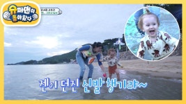 [사유리네] 와~바다다! 물 만난 젠! 슈퍼 에너자이젠 모드로 변신! | KBS 220930 방송 | ZUM TV