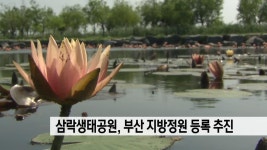 삼락생태공원 부산시 1호 지방정원 추진 | ZUM TV