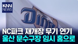NC, 울산 문수야구장 임시 홈구장으로 결정 / KNN | ZUM TV