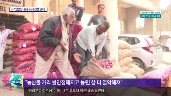 印 농민 시위대, 트랙터 몰고 뉴델리 진입 | ZUM TV