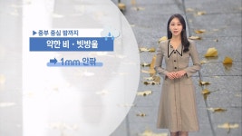 [11/15] 중부 약한 비와 강풍…내일 경기남부 미세먼지 (권하경 기상캐스터) | ZUM TV