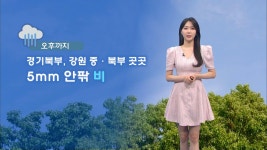 [06/07] 주말, 더위 계속…오후까지 경기·강원 곳곳 비 (문지영 기상캐스터) | ZUM TV