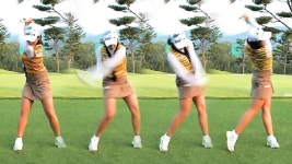 [이시우 & 박현경 레슨] 드라이버 샷 일관성을 높이는 일정한 스윙 리듬 | ZUM TV [이시우 & 박현경 레슨]  드라이버 샷 일관성을 높이는... 