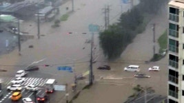 천안 등 충남 북부, 도로·지하차도 침수 피해 잇따라 : 뉴스어라운드 - TV줌 천안 등 충남 북부, 도로·지하차도 침수 피해 잇따라