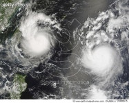 78388075 | 게티이미지코리아 | Typhoon Saomai and Tropical Storm Bopha Royalty-Free 이미지