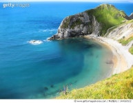 144060512 | 게티이미지코리아 | Man of War Bay, Lulworth Cove, Dorset Royalty-Free 이미지