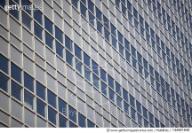 144561649 | 게티이미지코리아 | Usa, New York State, New York City, full frame of office building exterior Royalty-Free 이미지