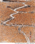 KAFK1200491 | 게티이미지코리아 | 제목 : 향토 (2008년)소재 : 장지,황토,백토,먹작품사이즈 : 25 x 31(㎝) Rights-Managed 이미지