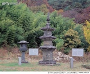 MIWA1200519 | 게티이미지코리아 | 실상사 백장암 삼층석탑, 국보10호, 전북 남원 Rights-Managed 이미지