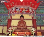 MIWA1200622 | 게티이미지코리아 | 장흥 보림사 철조비로자나불좌상, 국보117호, 전남 Rights-Managed 이미지