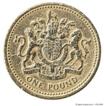 155153906 | 게티이미지코리아 | Worn UK Pound Coin Close-up Royalty-Free 이미지