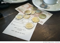 155370640 | 게티이미지코리아 | European Cafe Bill Royalty-Free 이미지