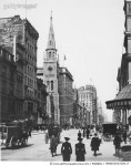 GRANC0003508_H | 게티이미지코리아 | NYC: FIFTH AVENUE, 1905./nLooking north from 28th Street. Rights-Managed 이미지
