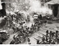 GRANC0017719_H | 게티이미지코리아 | GONE WITH THE WIND, 1939. /nThe burning of Atlanta. Rights-Managed 이미지