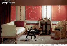 GRANC0025192_H | 게티이미지코리아 | ROMAN DINING ROOM, 300 AD. /nReconstruction of a Roman dining room, AD 300 . Rights-Managed... 