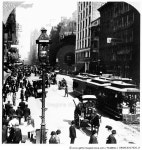GRANC0037820_H | 게티이미지코리아 | CHICAGO, 1905. /nA view of State Street in Chicago, Illinois. Photographed in 1905. Rights... 