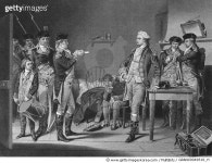 GRANC0049510_H | 게티이미지코리아 | JOHN ANDRE (1751-1780). /nEnglish soldier. Steel engraving, American, 1855. Rights-Managed... 