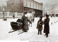 GRANC0052182_H | 게티이미지코리아 | KASATKIN: THE JOKE, 1892. /nOil on canvas by Nikolai Kasatkin, 1892. Rights-Managed 이미지