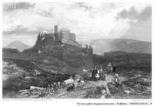 GRANC0068141_H | 게티이미지코리아 | ATHENS: THE ACROPOLIS. /nSteel engraving, English, 1832. Rights-Managed 이미지