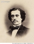GRANC0085526_H | 게티이미지코리아 | JOSEF STRAUSS (1827-1870). /nAustrian composer and conductor. Photograph. Rights-Managed... 