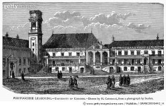 GRANC0095442_H | 게티이미지코리아 | PITCAIRN ISLAND, 1852. /nChurch at Pitcairn Island. Wood engraving, 1852. Rights-Managed... 