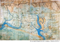GRANC0125250_H | 게티이미지코리아 | VENICE: MAP, 1546. /nMap of Venice by Cristoforo Sabbadino, 1546. Rights-Managed 이미지