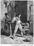 GRANC0264988_H | 게티이미지코리아 | BULL FIGHTER, 1871. /nThe Bull Fighter. Engraving after a drawing by I. Jimenez, 1871.... 