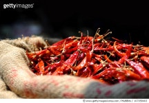 167058403 | 게티이미지코리아 | Dried Chillies for Sale Royalty-Free 이미지