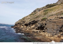 MALD13000119 | 게티이미지코리아 | 제주도 수월봉 화산쇄설층, 천연기념물 제513호 Rights-Managed 이미지