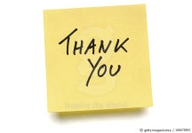 168473893 | 게티이미지코리아 | Yellow Thank You post-it note Royalty-Free 이미지