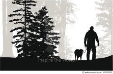 455452055 | 게티이미지코리아 | Walking The Dog Royalty-Free 이미지