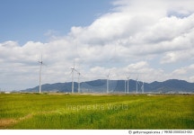 MKND15000163-002 | 게티이미지코리아 | 전남 영광군 풍력발전 터빈 Rights-Managed 이미지