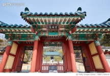 MBRF17006416 | 게티이미지코리아 | 충남 아산, 현충사의 충의문 Royalty-Free 이미지