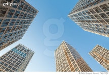 750913753 | 게티이미지코리아 | Low angle view of skyscrapers in Central Business District, Beijing, China Royalty-Free 이미지