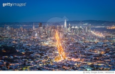 865585038 | 게티이미지코리아 | San Francisco cityscape at night Royalty-Free 이미지