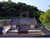 MHXA18006557 | 게티이미지코리아 | 충청남도 기념물 제117호 해미향교 대성전 정면 근경 Rights-Managed 이미지