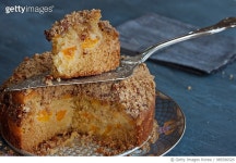 985596520 | 게티이미지코리아 | Peach Coffee Cake Royalty-Free 이미지