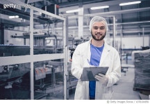 1078104956 | 게티이미지코리아 | Portrait Of Bearded Male Bottling Plant Quality Inspector Royalty-Free 이미지